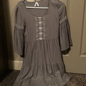 Olive Long Sleeve Dress